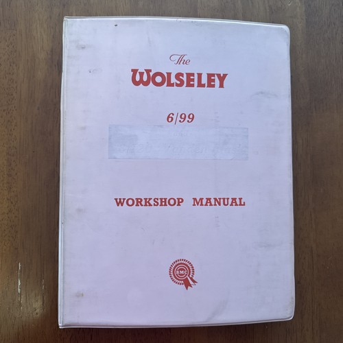 The wolseley workshop - wolseley, 6/99