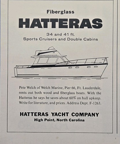 Hatteras yacht high point - hatteras,