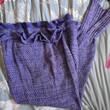 Purple Knitted Comfy Mermaid