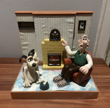 Vintage Wesco 1996 Wallace Gromit Talking Radio Alarm Clock Spares Repairs