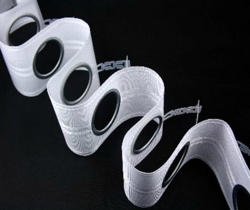 Eyelet heading tape - tape,, sold