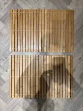 Bamboo Floor Bath Matt