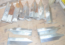 300 mm Arris Rail Fencing Brackets.    Lot of 13 Brackets