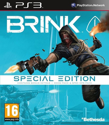 Brink special edition game ps3 - brink,