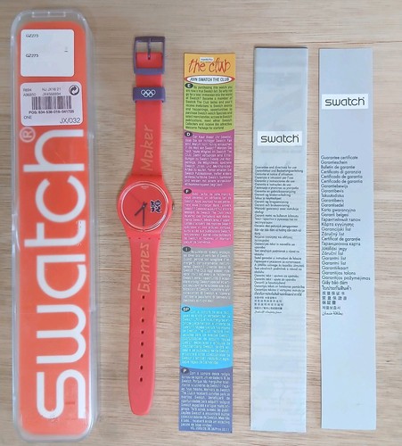 Swatch london olympic games - swatch,