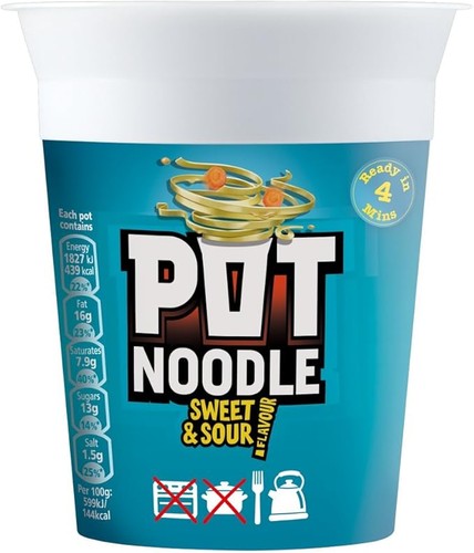 Pot noodle sweet - noodle,