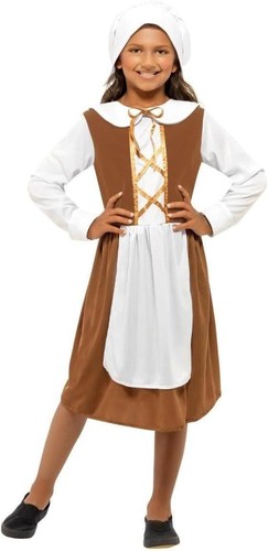 Girls tudor costume dress hat - girls,