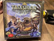 Talisman Magical Quest Game Revised 4th Edition The Highland Expansion COMPLETE!