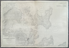 1898 (1943) Antique Map