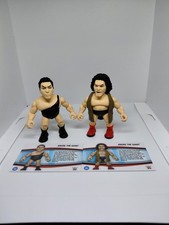Andre the Giant WWE The Loyal Subjects 2 Mini Figures + Cards - 3 Inch, WWF