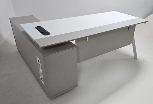 Modern corner office desk - desk, with