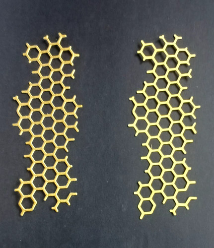 Large honeycomb die cuts - large,