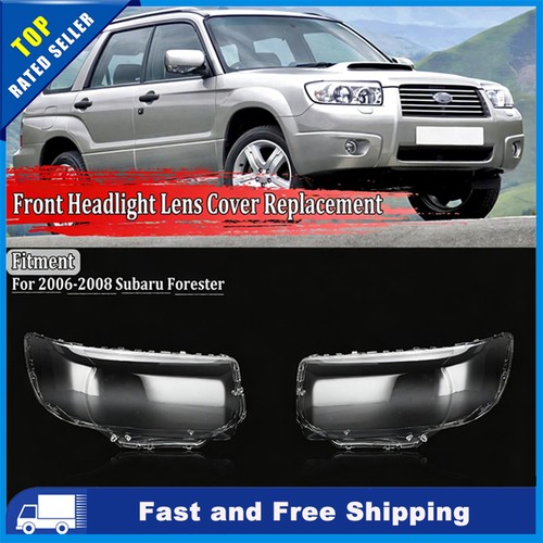 Front headlight lens - front,