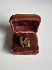 Vintage Robert Indiana LOVE Ring