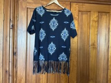 Next Navy Ladies Top Size 14