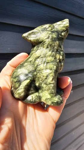 Large serpentine crystal - large,