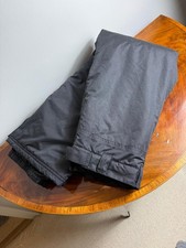 Boys Jet Black Campri Ski Salopettes Age 13. In Superb Condition