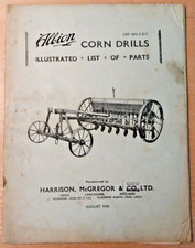 Albion Corn Drills Illustrated List Of Parts