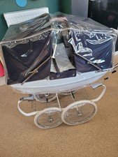 raincover for twin silvercross dolls pram