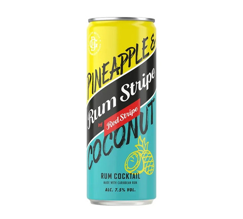 Red stripe pineapple coconut - pineapple, &
