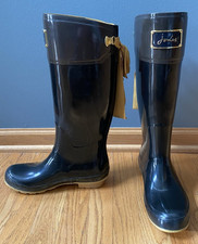 Joules Evedon Tall Black Rain