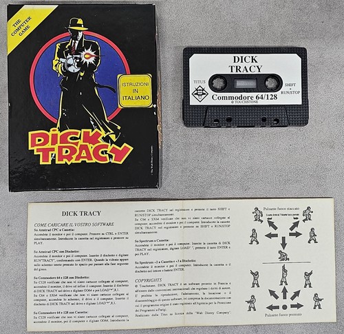 Dick tracy commodore 128 - dick,