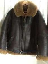 Genuine RAF Association ‘Irvin’ Sheepskin Flying Jacket - Size Medium