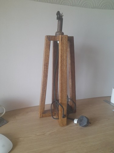 Wooden four legged tripod - wooden, four-legged