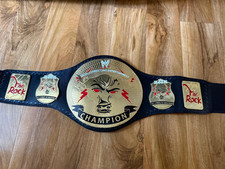 Brahma Bull The rock championship belt wrestling replica title 2mm brass adult