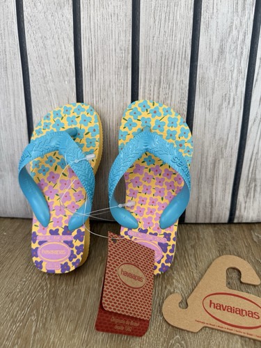 Havaianas kids yellow flores - yellow,