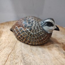 Vtg 1986 Hand Painted Bobwhite