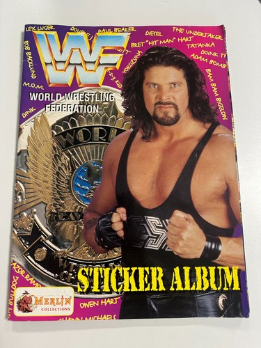 Wwf merlin sticker album - wwf,
