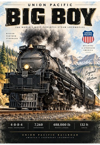 Union pacific big boy 4014 - union,