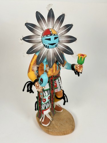 Vintage hopi sun - hopi, face
