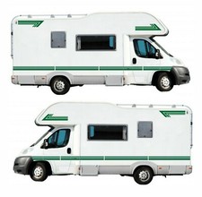 14 Metres Dark Green Stripes For Motorhome Caravan Campervan Decal Graphics S2