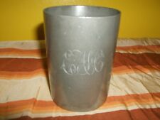 ANTIQUE PEWTER HALF PINT MUG