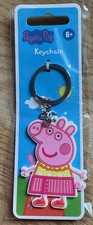 Peppa Pig Rubber Keyring Bag Charm