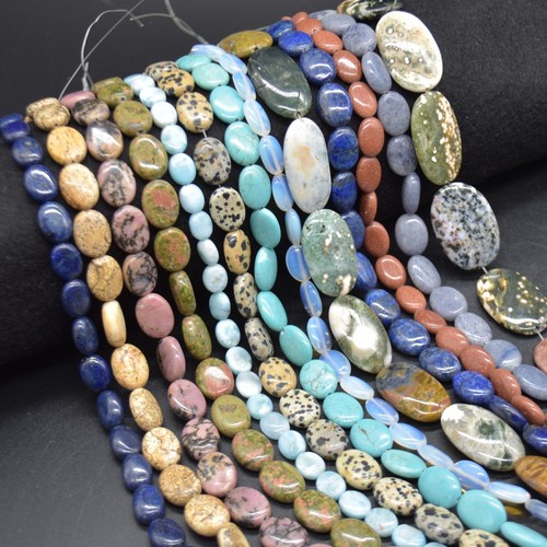 Oval beads 10mm 35mm 14 - 10mm,