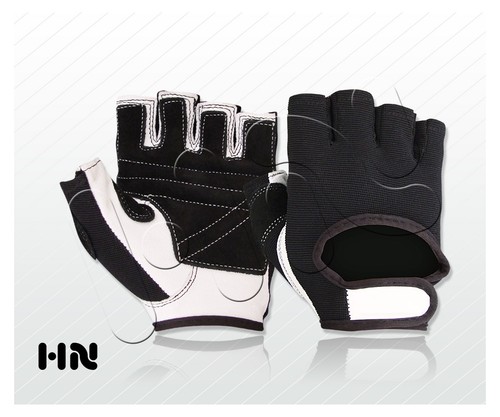 Weight lifting padded leather - lifting,