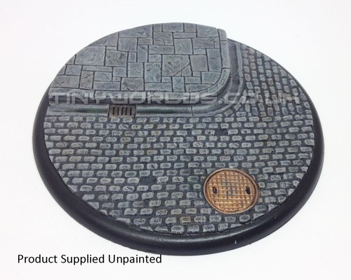 120mm round lipped cobblestone - 120mm,