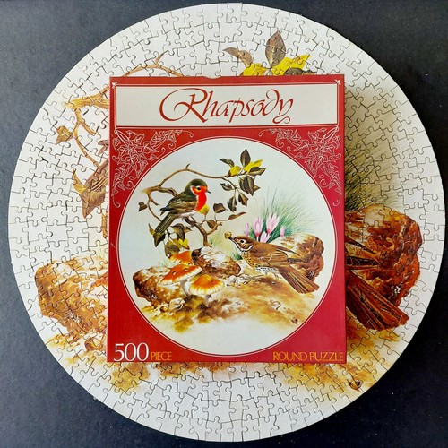 Vintage jigsaw puzzle rhapsody - puzzle,