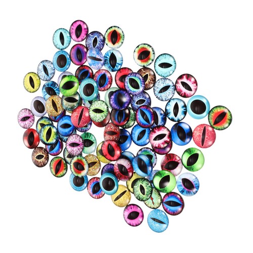 100pcs glass eyes - 100pcs, for