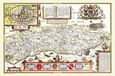 Jigsaw Map of  SUSSEX by John