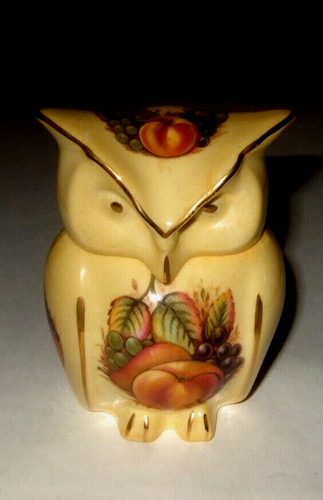 Aynsley orchard gold owl - orchard,