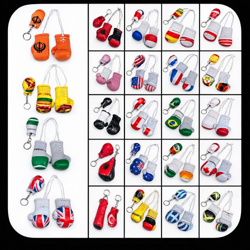 Minature boxing gloves car - minature,