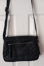 PAVERS Black Real Leather