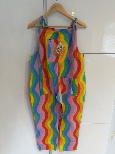 Lucy yak rainbow wave print - yak,
