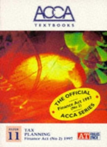 Acca textbook tax planning - textbook:,