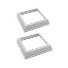	2 Pack 4 Inch Vinyl Post