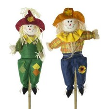 2 x 70cm Stick Scarecrow